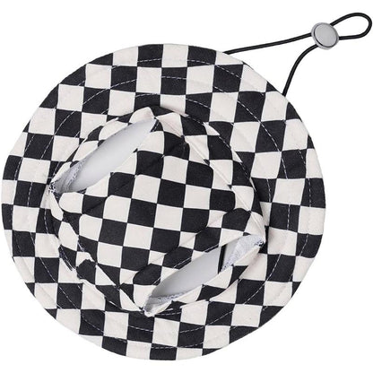 Pet Hat with Ear Holes Sunscreen Baseball Cap Suitable for Small and Mediumsized Dogs Outdoor Climbing Hat in Summer Pet Products Pink Medium